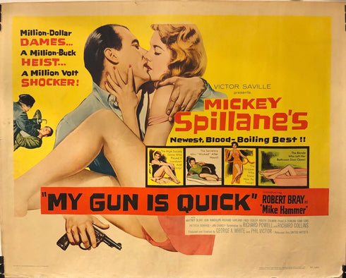 my gun is quick 1957 display sheet